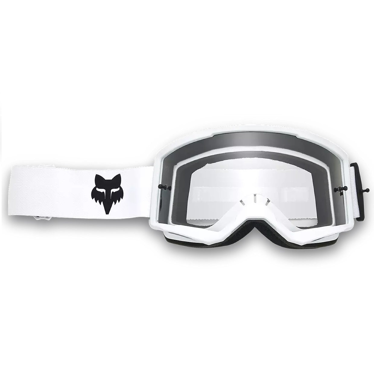 Antiparra FOX RACING MAIN CORE Blanca - Mica Transparente