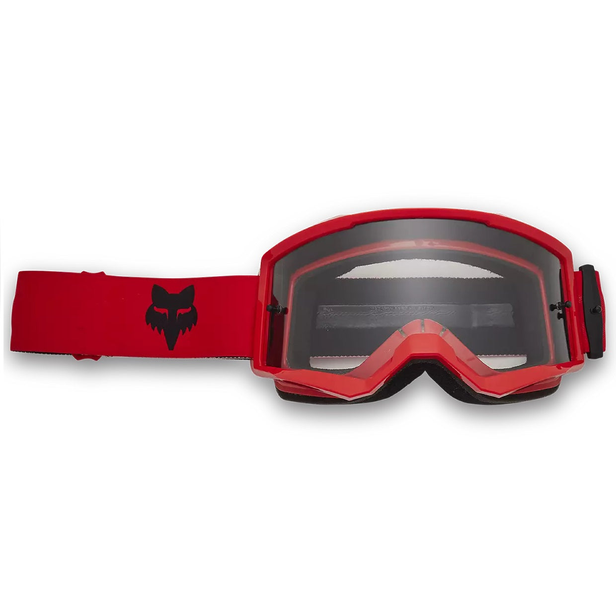 Antiparra FOX RACING MAIN CORE Roja - Mica Transparente