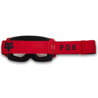 Antiparra FOX RACING MAIN CORE Roja - Mica Transparente