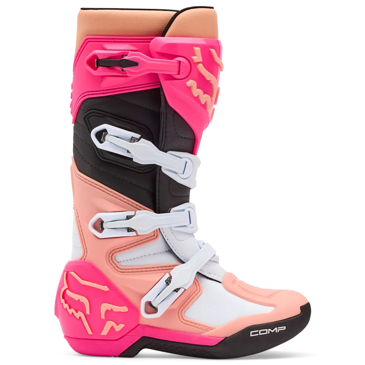 Botas FOX RACING COMP 2026 Mujer Rosada