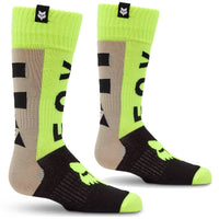 Calcetas Niño FOX RACING 180 COLLECT Gris Flúor