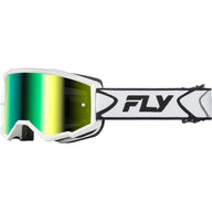 Antiparra FLY RACING ZONE Espejada Blanca