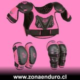 FOX RACING PEEWEE PACK Rosa (2 - 7 años)