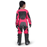 Traje Infantil FOX RACING 180 SHIELD Negro Rosado
