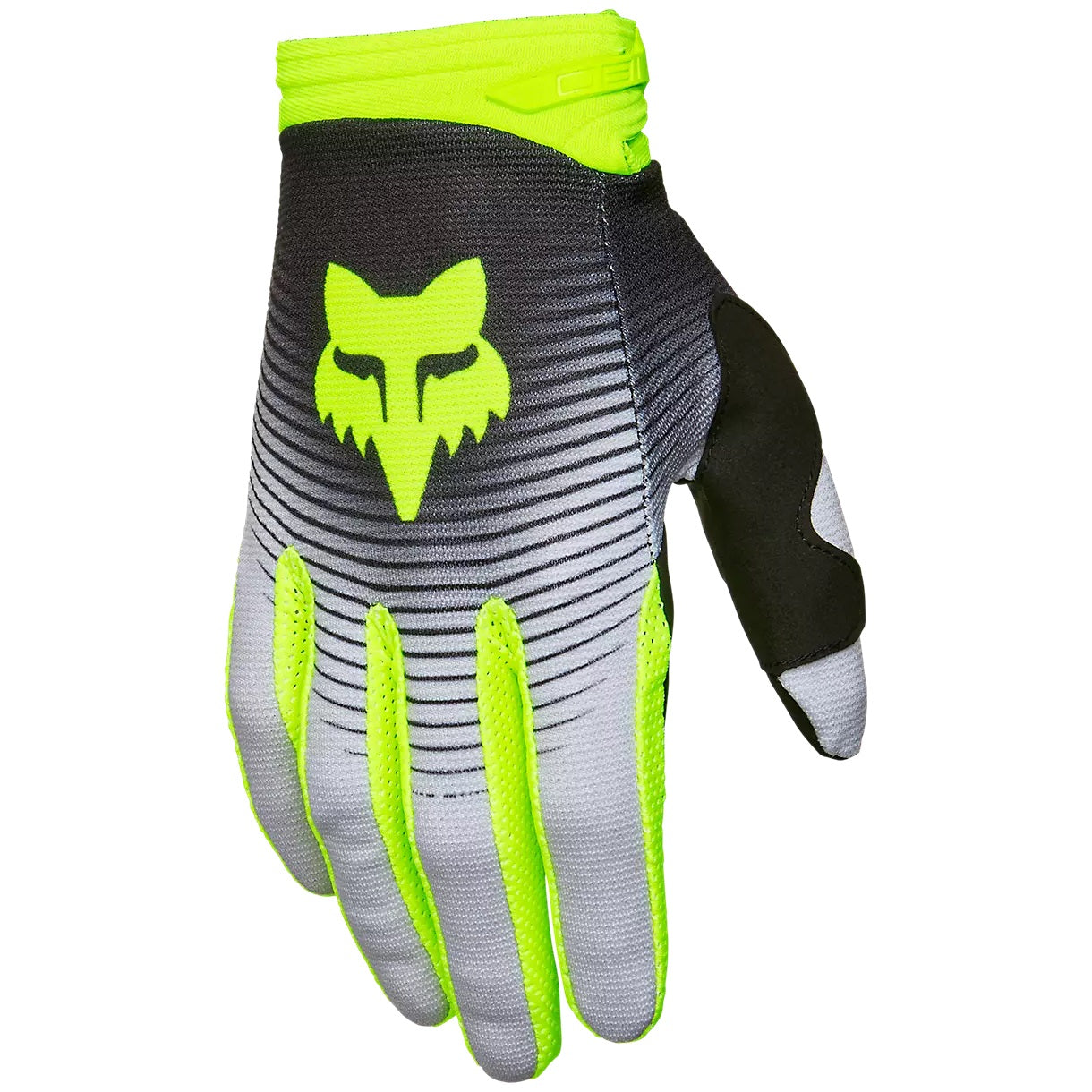 Guantes Niño FOX RACING 180 COLLECT Negro Flúor (2-12 años)