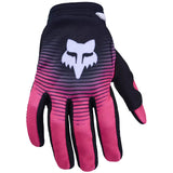 Guantes Niña FOX RACING 180 COLLECT Negro Rosado (2-12 años)