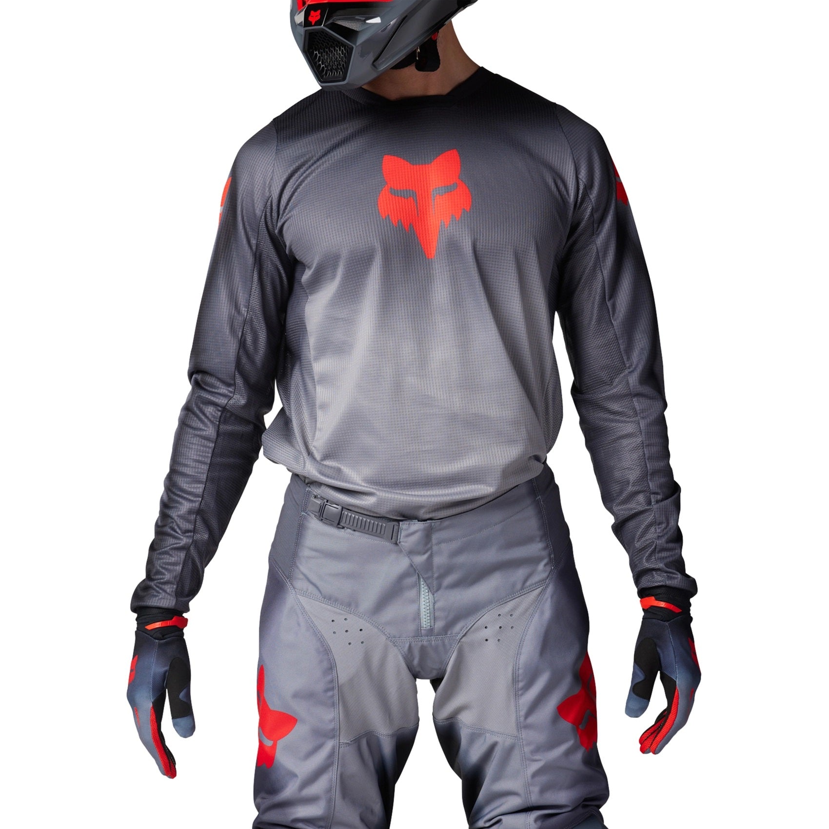 Jersey FOX Racing 180 INTERFERE Gris Roja