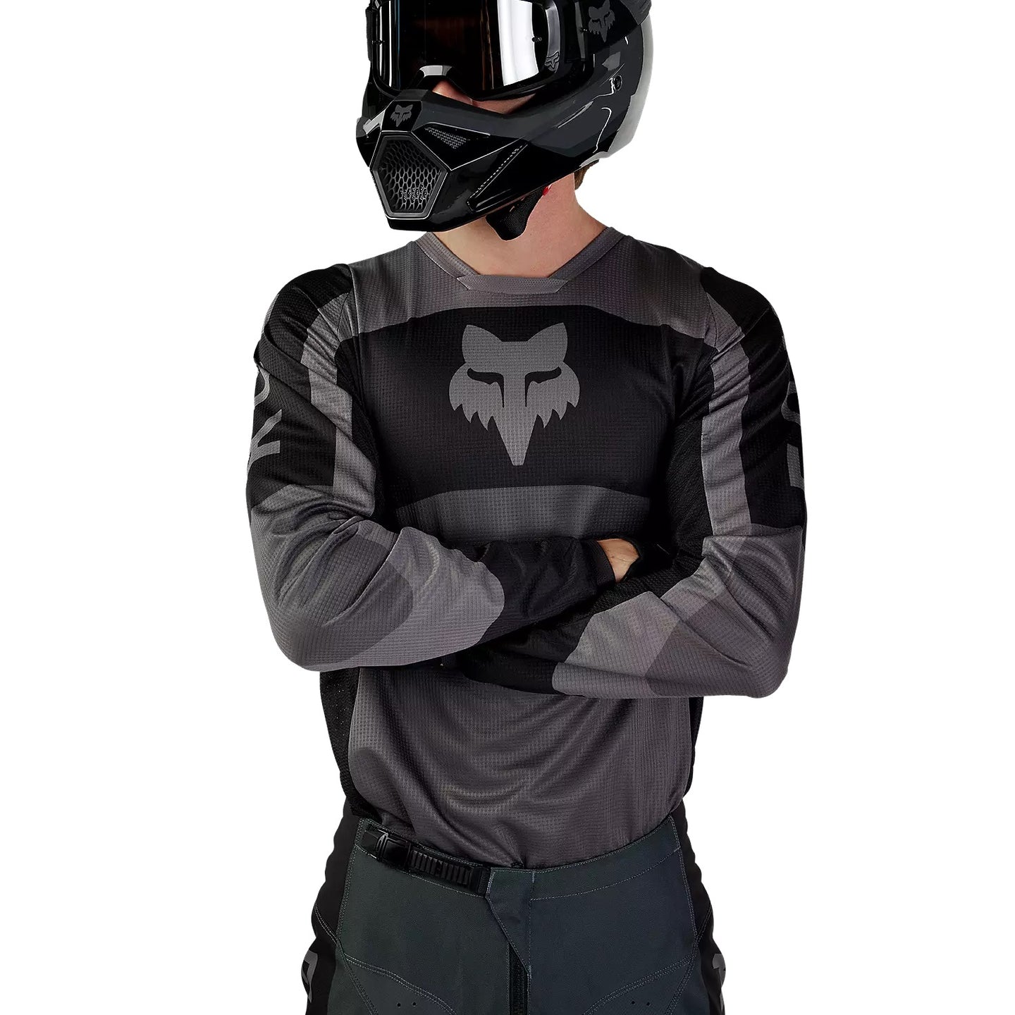 Jersey FOX Racing 180 NITRO Negra Gris