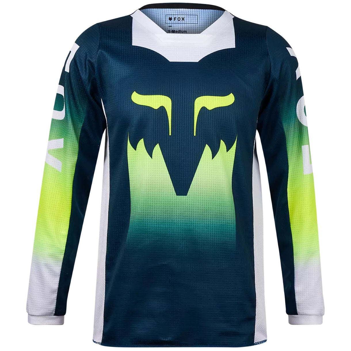 Jersey Infantil FOX RACING 180 FLORA Azul Flúor