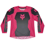 Jersey Infantil FOX RACING 180 SHIELD Negra Rosada