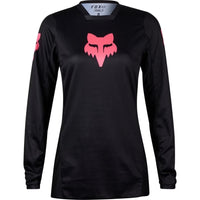 Jersey Mujer FOX RACING 180 BLACKOUT Negra Rosada
