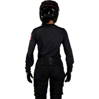 Jersey Mujer FOX RACING 180 BLACKOUT Negra Rosada
