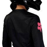 Jersey Mujer FOX RACING 180 BLACKOUT Negra Rosada