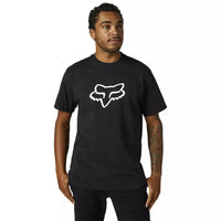 Polera FOX RACING Manga Corta LEGACY HEAD Negra