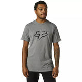 Polera FOX RACING Manga Corta LEGACY HEAD Gris