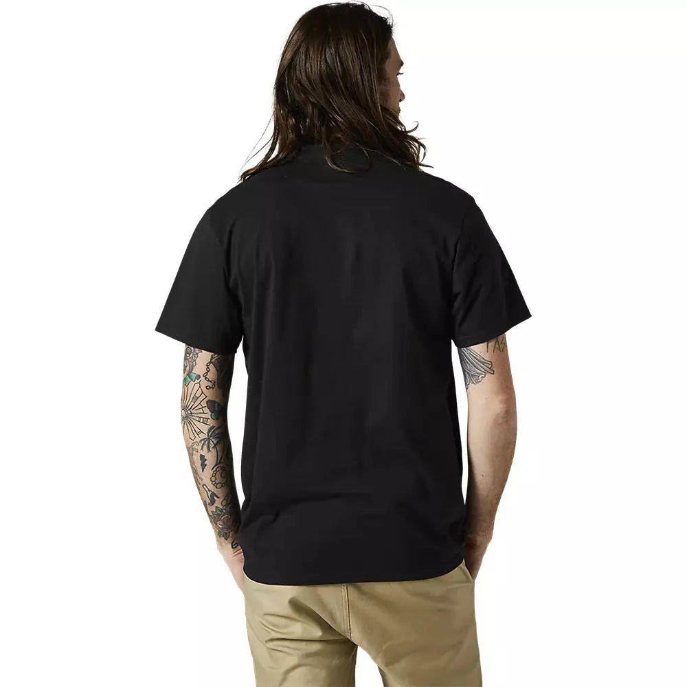 Polera FOX RACING Manga Corta PINNACLE PREMIUM Negra