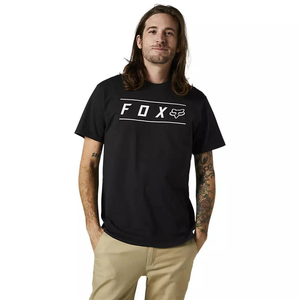 Polera FOX RACING Manga Corta PINNACLE PREMIUM Negra