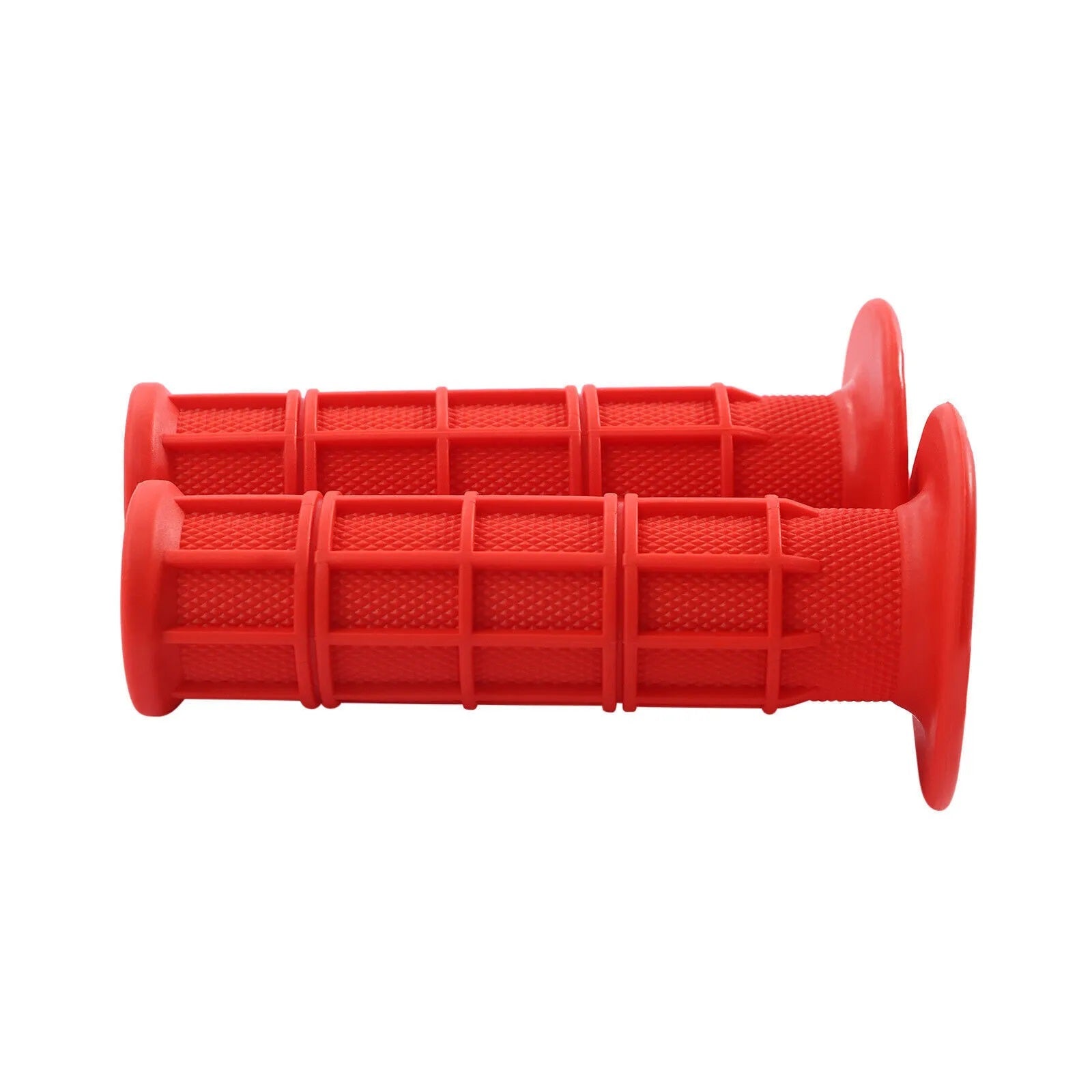 Puño Universal Moto Waffle Rojo