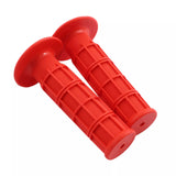 Puño Universal Moto Waffle Rojo