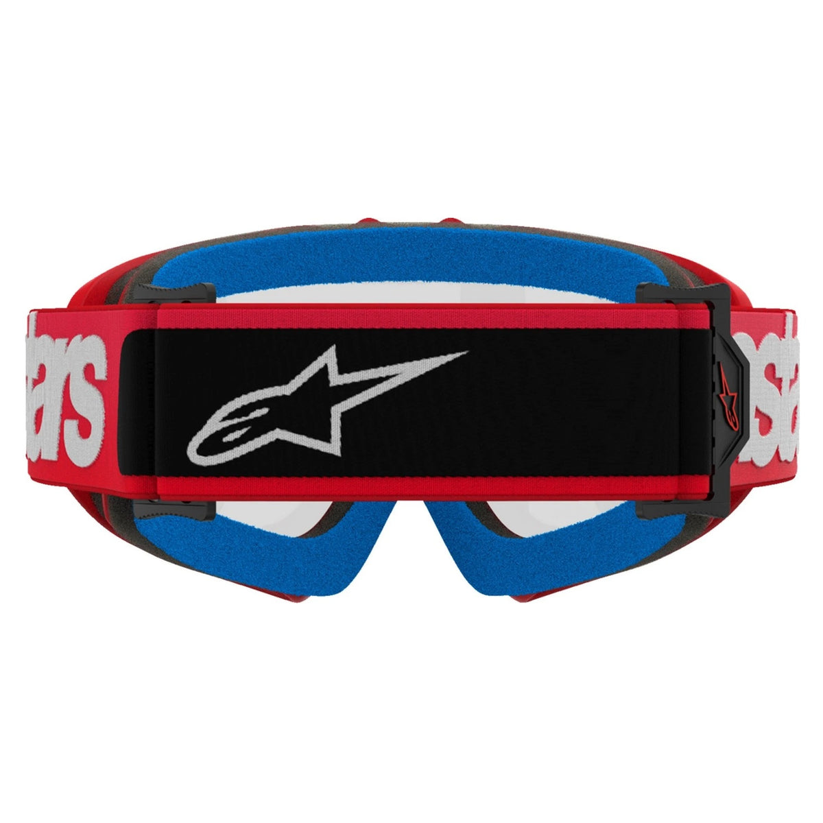 Antiparra Niño ALPINESTARS Vision Blaze Roja - Mica Transparente