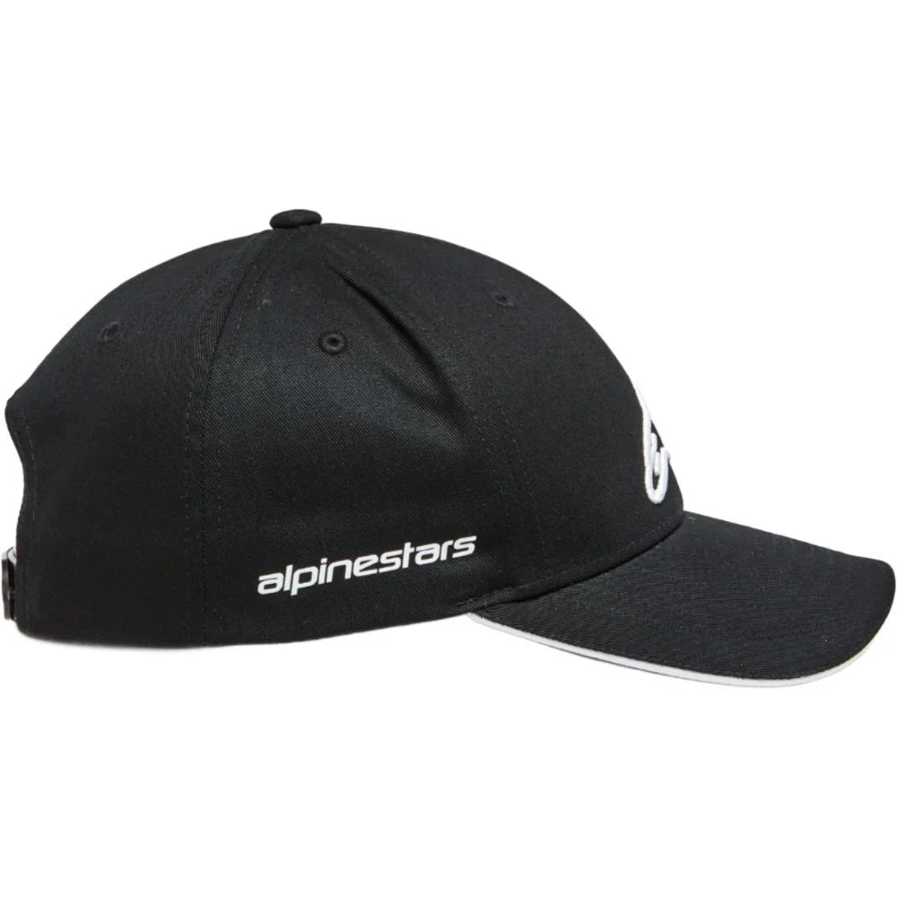 Jockey ALPINESTARS ROSTRUM Negro Blanco