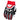 Guantes FLY RACING F-16 Rojo