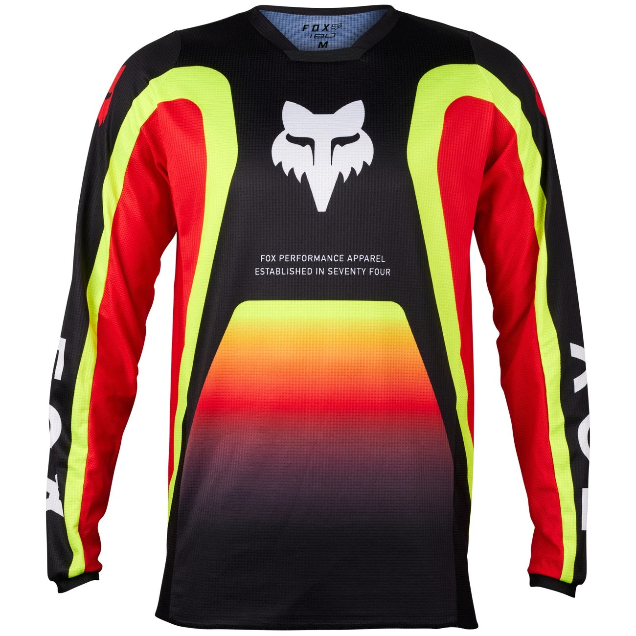 Jersey FOX Racing 180 BALLAST Roja Flúor
