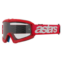 Antiparra Niño ALPINESTARS Vision Blaze Roja - Mica Transparente