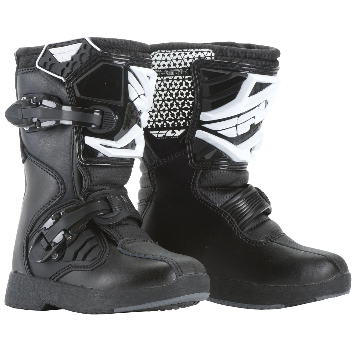 Botas Niño FLY RACING Mini MAVERIK Infantil Negra (2 - 6 años)