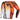 Traje Niño FOX RACING 180 COTA & LEAN Naranjo
