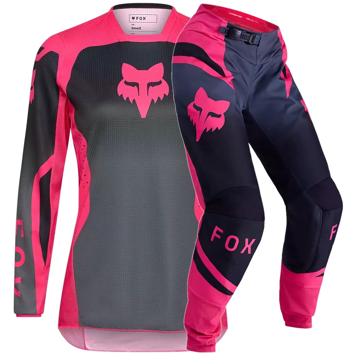 Traje Mujer FOX RACING 180 SHIELD Negro Rosado
