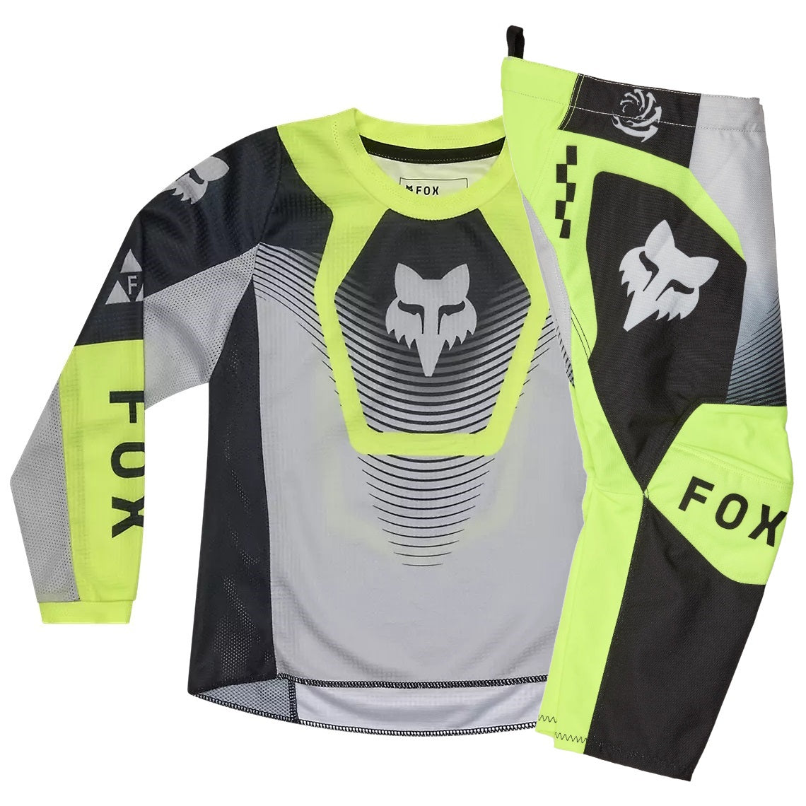 Traje Infantil FOX RACING 180 COLLECT Negro Flúor