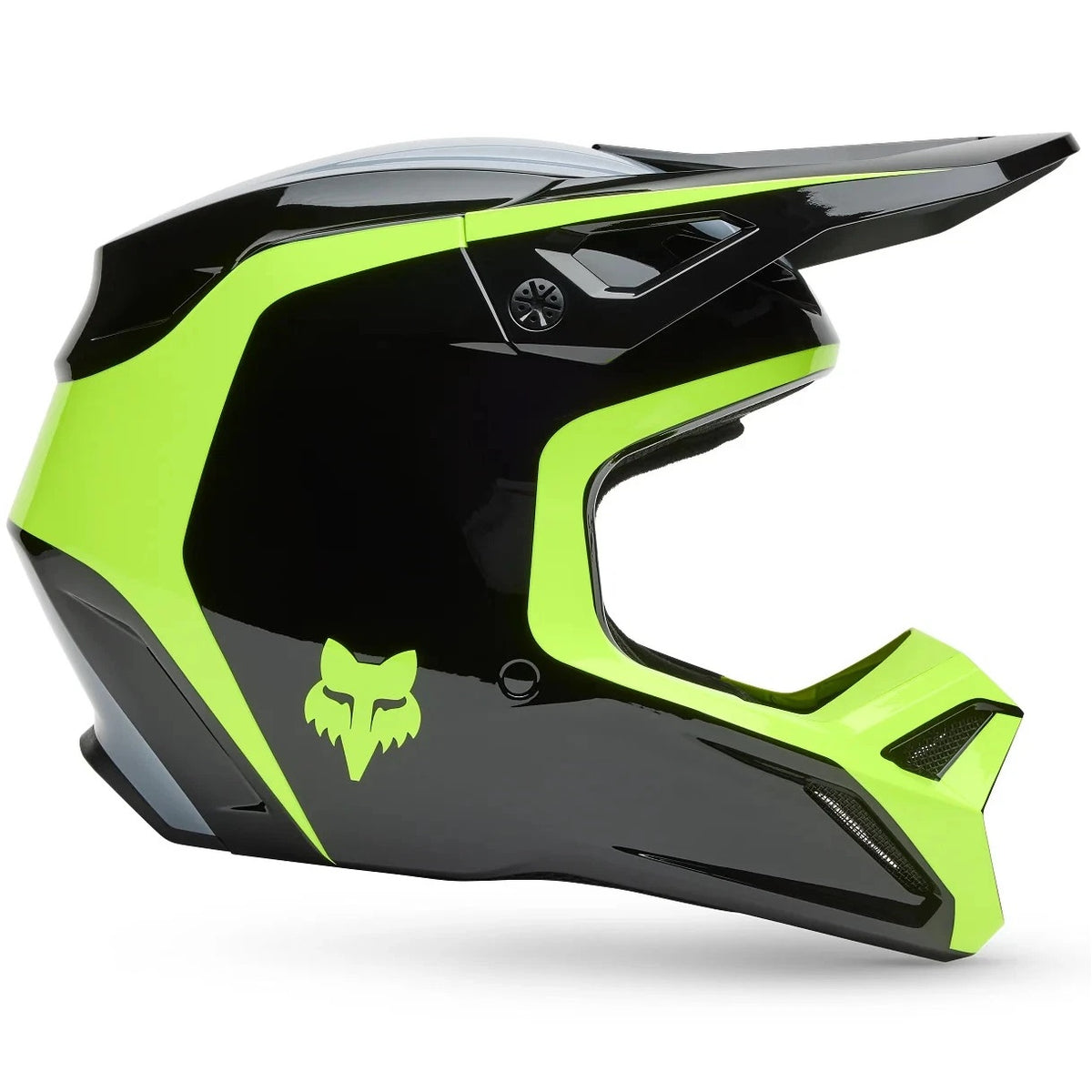 Casco FOX RACING V1 Flow Flúor