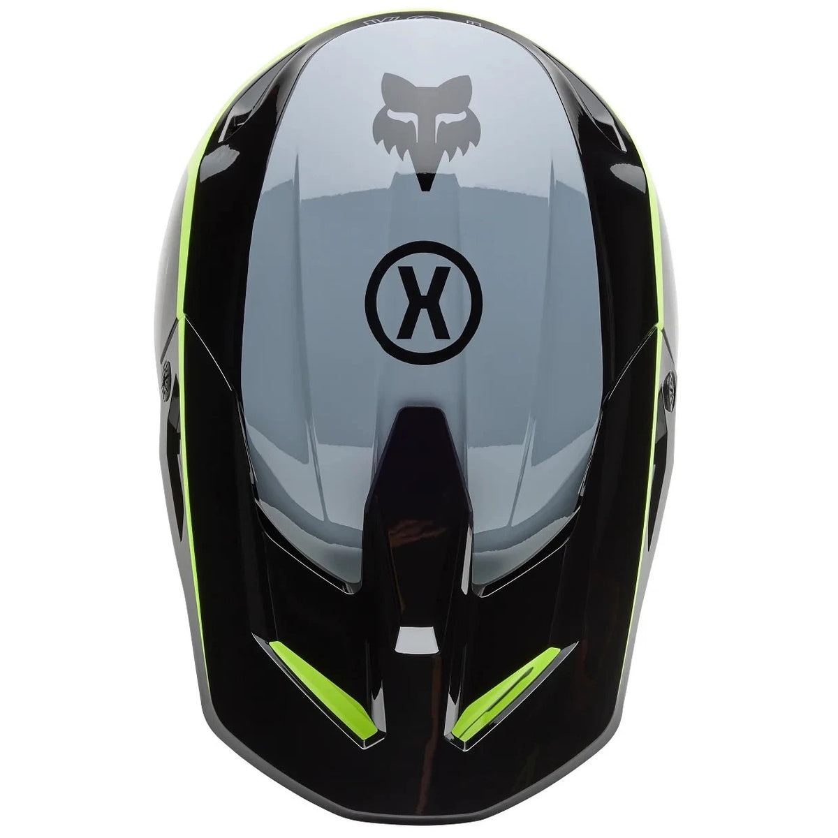 Casco FOX RACING V1 Flow Flúor
