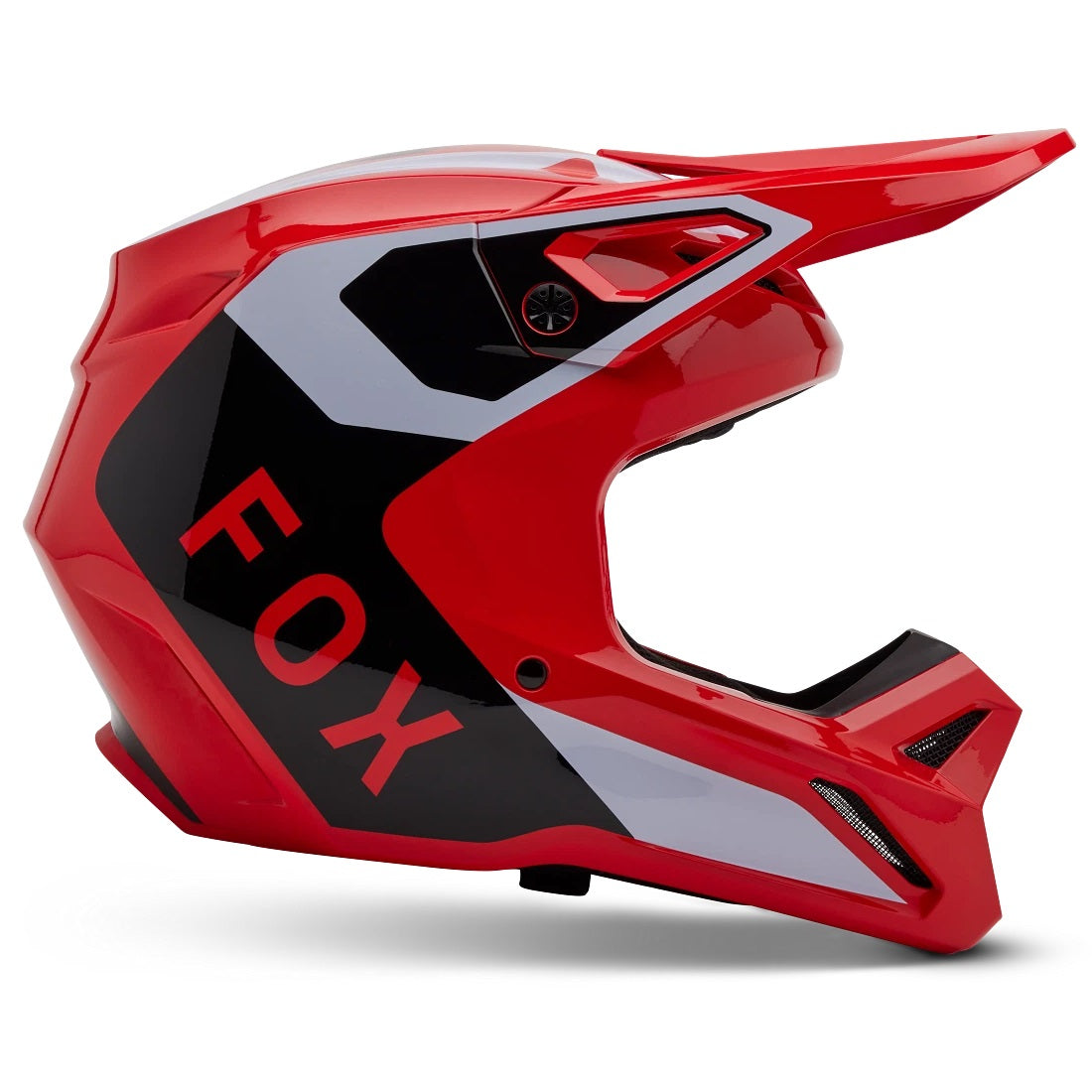 Casco FOX RACING V1 Lean Rojo Flúor