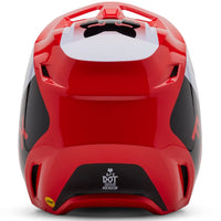 Casco FOX RACING V1 Lean Rojo Flúor